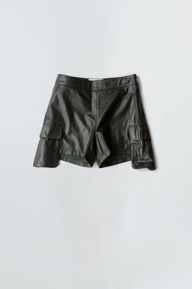 Grace Leather Shorts