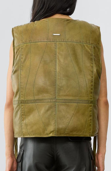 Float Leather Vest